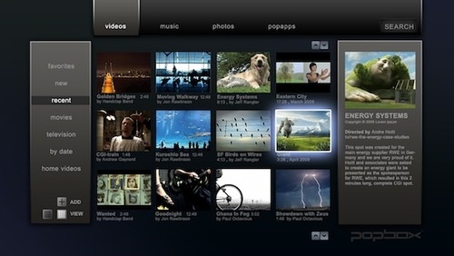 Popbox 3 PopBox : le nouveau boîtier multimedia HD de PopCorn Hour