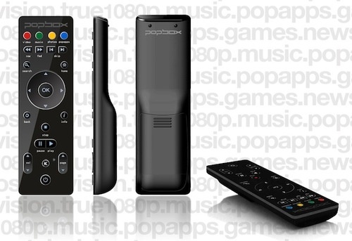 Popbox telecommande PopBox : le nouveau boîtier multimedia HD de PopCorn Hour