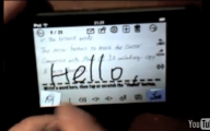 L’écriture manuscrite sur iPhone avec FastFinga